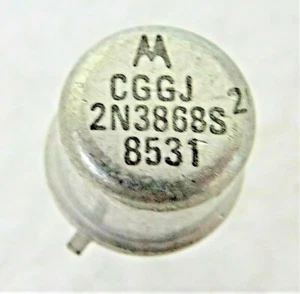 2N3868S MOTOROLA TRANSISTOR SMALL BIPOLAR 3-PIN - Picture 1 of 2