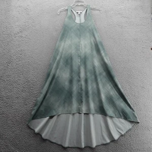 Athleta Presidio Traveler Tank Dress XS Green Racerback High Low Hem Womens - Picture 1 of 12