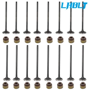 LABLT Exhaust and Intake Valves D16Z6 For Honda Civic Civic del Sol 1992-2005 - Picture 1 of 11