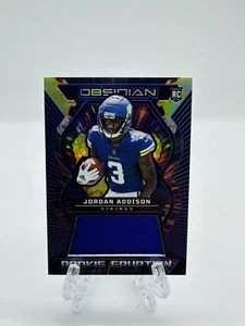 2023 Panini NFL Obsidian Jordan Addison Rookie Eruption /75 #REM-JAD - Picture 1 of 2