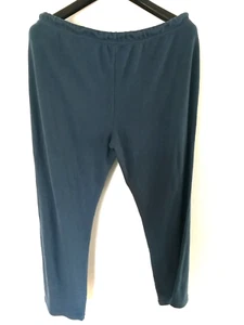 Damen Hose Freizeithose Sporthose Gr 52 / 54 blau petrol weich angeraut neuwerti - Bild 1 von 2