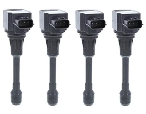 Denso Set of 4 Direct Ignition Coils for Infiniti FX50 Nissan Altima Sentra Cube - Picture 1 of 1