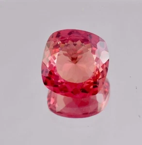 Piedra preciosa suelta corte cojín de zafiro natural rara certificada 8,60 quilates - Imagen 1 de 5
