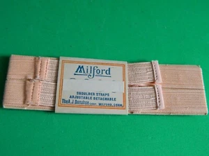 Vtg Notion A J Donahue Corp SHOULDER STRAPS Adjustable Detachable Milford Conn - Picture 1 of 3