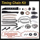 Timing Chain Kit+Cam Phasers+Vvt Valves For 5.4L Triton 3V Ford F150 Lincoln