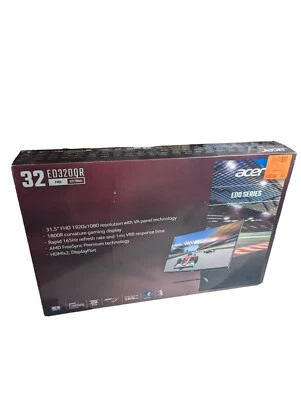 ACER ED320QR S 31.5" FULL HD GAMING LCD MONITOR EDO SERIES 165Hz - 16:9 - BLACK  - Image 1 of 4