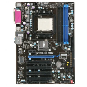Tested FOR MSI NF520T-C35 AMD/AM2 Chipset NVIDIAnForce 520 ATX Motherboard - Picture 1 of 4