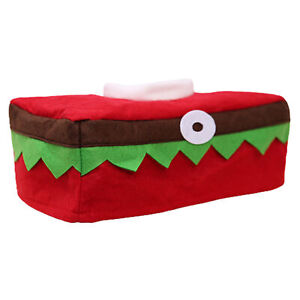 Christmas Tissue Box Foldable Elf Tissue Box Cover Decorations for Home 