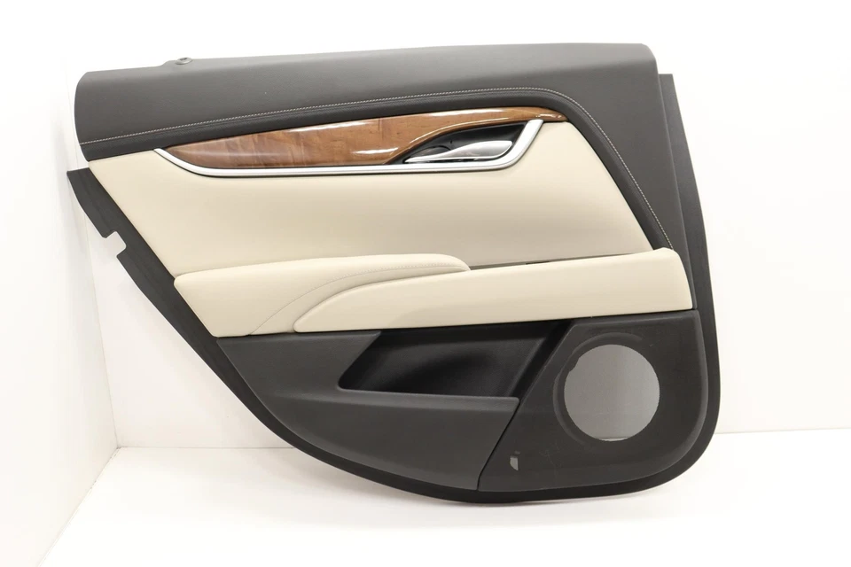 Cadillac XTS 2018-2019 puerta trasera izquierda cubierta interior OEM 84342774 GRIS_AFD Foto 1 de 4