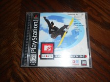 MTV Sports: Snowboarding (Sony PlayStation 1, 1999) PS1