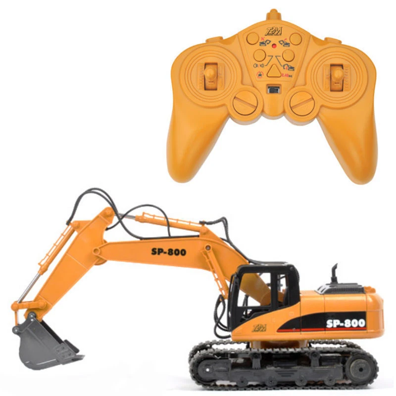 T2M T800 RC Escavatore 1-14 SP-800 RTR Con Benna In Metallo E Suono Per Motore - Immagine 1 di 4