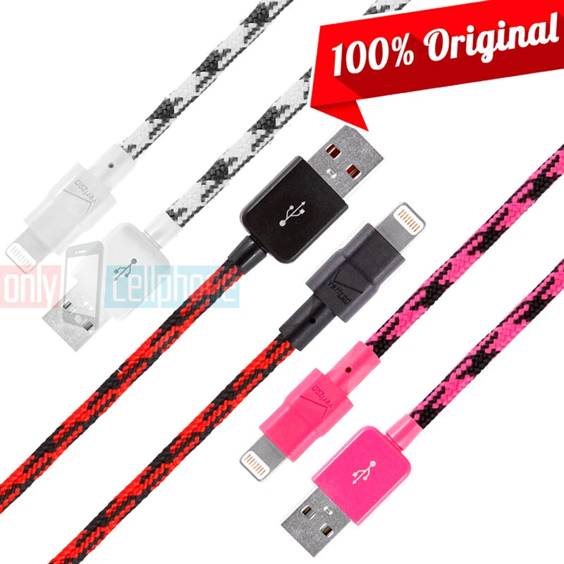 OEM Verizon USB to Apple-Lightning Data Cable for iPhone iPad iPad - Image 1 of 1