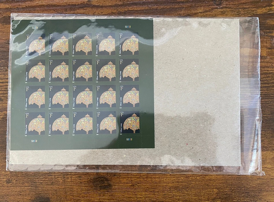 Selos dos EUA SC #3749 AMERICANA série 2003 1c LÂMPADA TIFFANY MNH selada pkg - Imagem 1 de 1