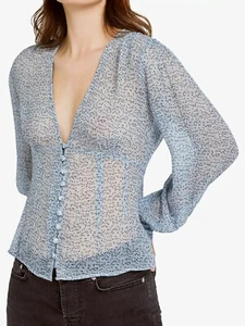 GHOST London camilla blouse BNWT RRP £89 XXS - Picture 1 of 3