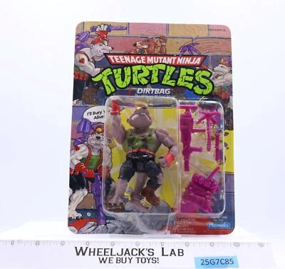Dirtbag Teenage Mutant Ninja Turtles TMNT 1991 Playmates NEW MOSC SEALED - Image 1 of 4