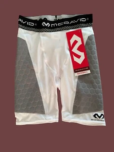 Baseball-Schiebeshorts für Jungen S MCDAVID dünn gepolstert Kompression 22-24 Zoll Taille - Bild 1 von 7