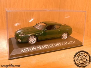 ASTON MARTIN DB7 DB-7 ZAGATO VERDE OSCURO 1:43 ¡COMO NUEVO!¡! - Imagen 1 de 1