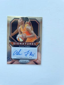 Alyssa Thomas 2021 Panini Prizm Auto Card - Picture 1 of 2
