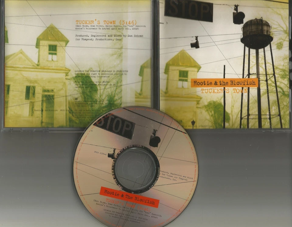 Darius Rucker HOOTIE & THE BLOWFISH Tucker’s Town PROMO DJ CD Single 1996 and Foto 1 de 1