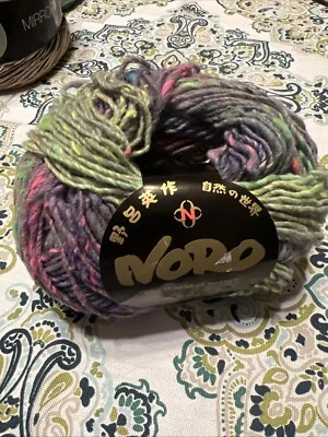 1 NORO Kotori Yarn Ball Skein Wool Cotton Silk Blend Color #5 100g - Image 1 of 4