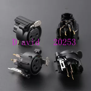 Three core Canon male/female AA audio jack XLR microphone welded PCB - Picture 1 of 33
