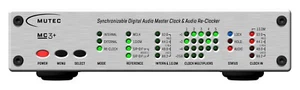 MUTEC MC-3+ Smart Clock S/P-DIF, BNC, RCA opt. clock rates 1,536.0kHz 9.5" silv - Zdjęcie 1 z 3