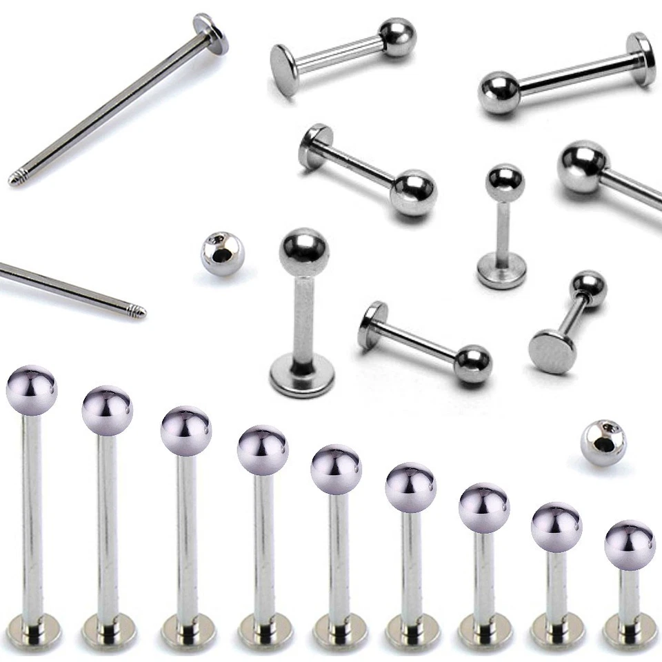 4MM-25MM LABRET LIPPENPIERCING MONROE MADONNA HELIX TRAGUS PIERCING ROSEGOLD LIP - Bild 1 von 1