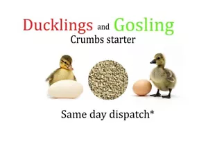 1kg, 2kg, 5kg, 10kg Baby Duckling and Goslings starter feed - Picture 1 of 4