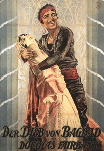 Póster de película El ladrón de Bagdad Douglas Fairbanks Sr. 3 - Imagen 1 de 1