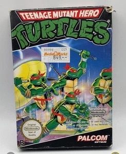 Turtles - NES Spiel - OVP - PAL ✅️ Getestet Und Funktioniert  - Bild 1 von 7