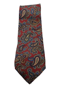 Cravatta uomo Etro seta multicolore grafica fantasia paisley taglia 58" - Foto 1 di 6