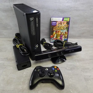 Xbox 360 Slim Konsole 250GB Microsoft System Kinect Adventures Bundle Lot getestet - Bild 1 von 24
