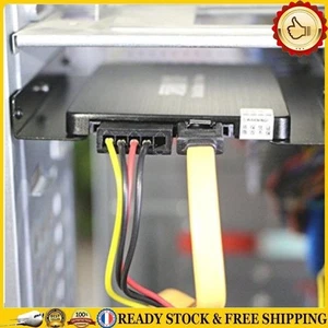 2.5 Inch SSD HDD to 3.5 Inch Metal Mounting Adapter Bracket Dock Hard Drives - Zdjęcie 1 z 6