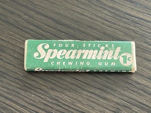 Vintage LEAF SPEARMINT GUM PACK Unopened Ultra-Rare!! - Picture 1 of 4