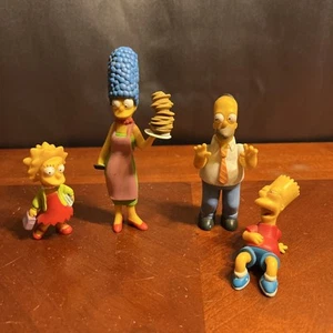 Juego de 4 figuras de acción de la familia Simpson 2007 Marge Pancakes - Imagen 1 de 8