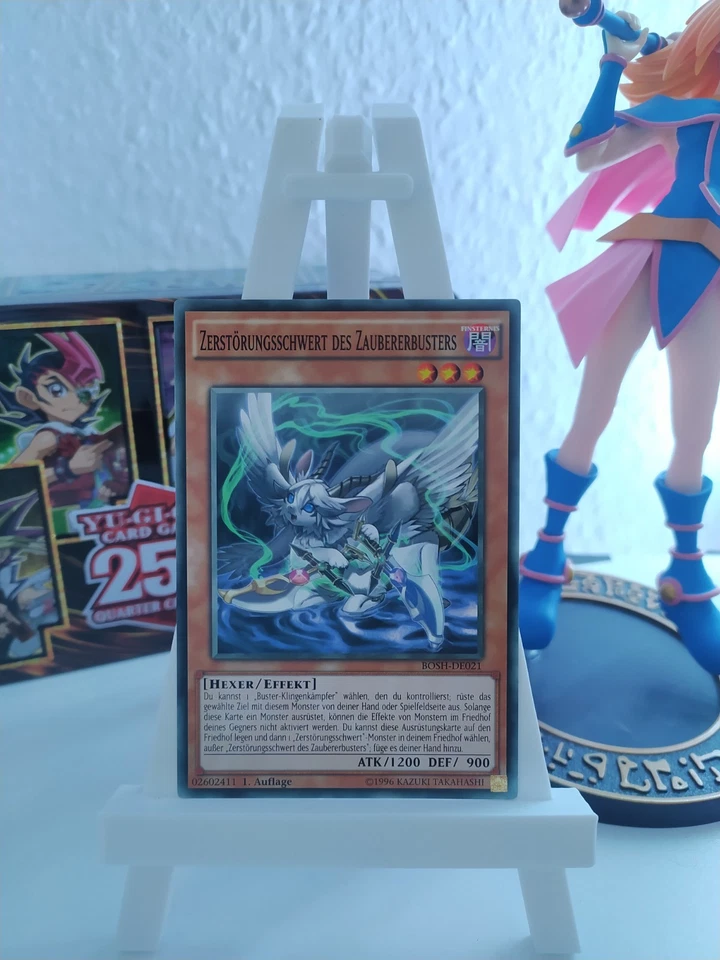 Yugioh Karte: Zerstörungsschwert D. Zaubererbus. BOSH-DE021 Breakers of Shadow - Bild 1 von 1