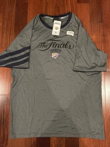 Kevin Durant 2012 NBA Finals Oklahoma City Thunder Warm Up Shirt Size XL NWT - Picture 1 of 9