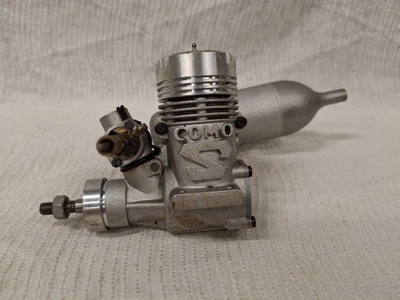 Como (Super Tigre) 51 R/C Airplane Engine with Muffler - Made in Italy - Image 1 of 4