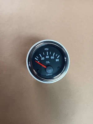Vdo 0-80PSI Oil Pressure Gauge - Image 1 of 4