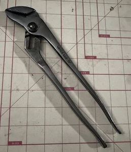 Vintage Wizard HR1204 Adjustable  Pliers 10 inch USA Work Great - Picture 1 of 8