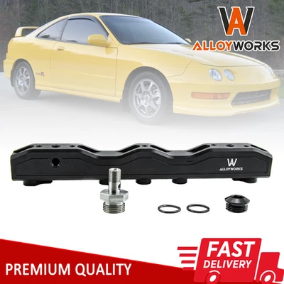 Fits 1990-2001 Honda Acura Integra B16 B16A2 B18A B18B B18C B18C1 Fuel Rail NEW - Image 1 of 4
