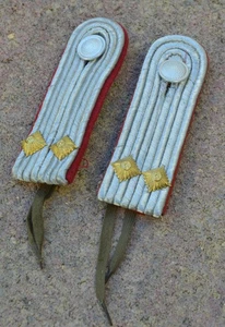 Vintage East German Military DDR NVA Shoulder Board Pair Set GDR Artillery - Picture 1 of 8