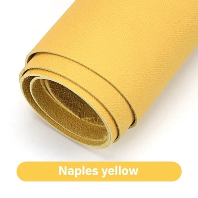 Cuero de becerro de grano completo WUTAEpsom semi-vegetal curtido en relieve 1,6-1,8 mm 1 pie cuadrado Foto 1 de 4