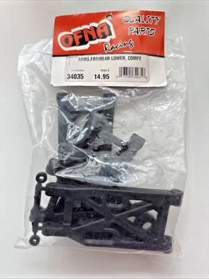 OFNA VINTAGE FRONT/REAR LOWER ARMS FOR COMP 2 NEW IN OLD STOCK - Image 1 of 2