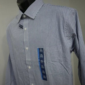 Croft & Barrow geknöpftes Hemd pflegeleicht kariert Langarm Herren 16,5 34/35 - Bild 1 von 11