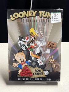 Looney Tunes Golden Collection Volume 4 DVD 4 Disc Box Set Brand New Sealed - Picture 1 of 2