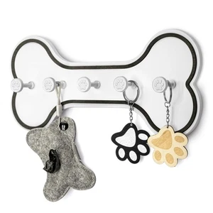 Moderno soporte de correa para perro de granja para pared - ganchos decorativos para llaves montaje en pared... - Imagen 1 de 6