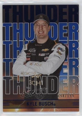 2023 Panini Chronicles Thunder Blue /199 Kyle Busch #5 - Image 1 of 2