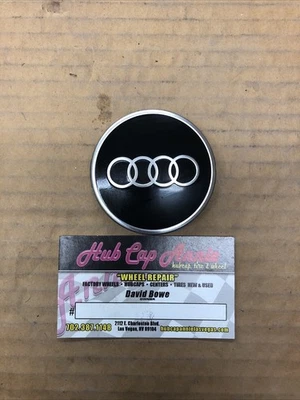 Center Cap Audi A8 A6 A4 A3 TT S5 S6 S7 SQ7 SQ8 81A.601.170 OEM Wheel - Image 1 of 3