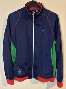 LRG Lifted Research Group Trainingsjacke Herren Large Zip Varsity Letterman Größe XL - Bild 1 von 12